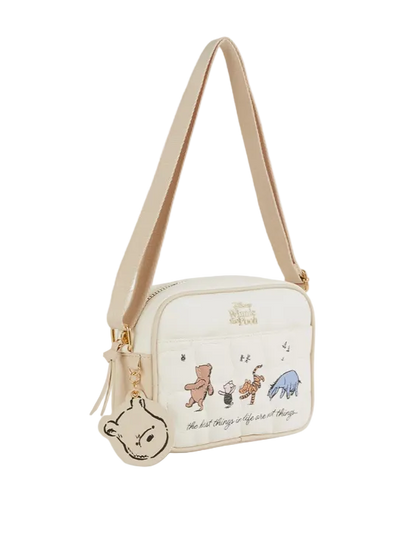 Disney Winnie the Pooh Quilted Camera Bag with Crossbody Strap