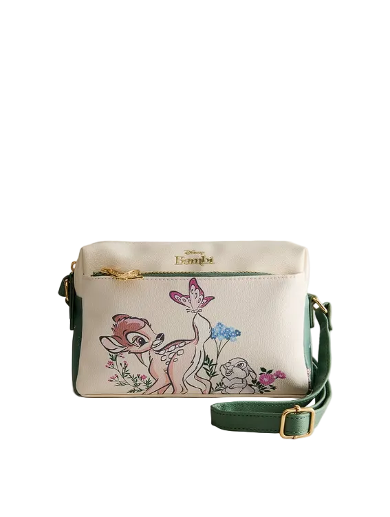 Handbag with Disney character design on a white background