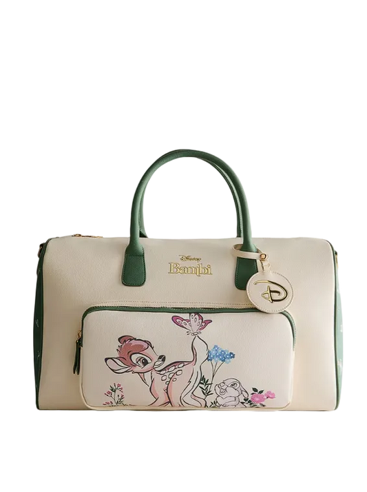 Handbag with Disney character design on a white background