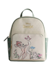 Disney Bambi Faux Leather Mini Backpack with Zip Pockets