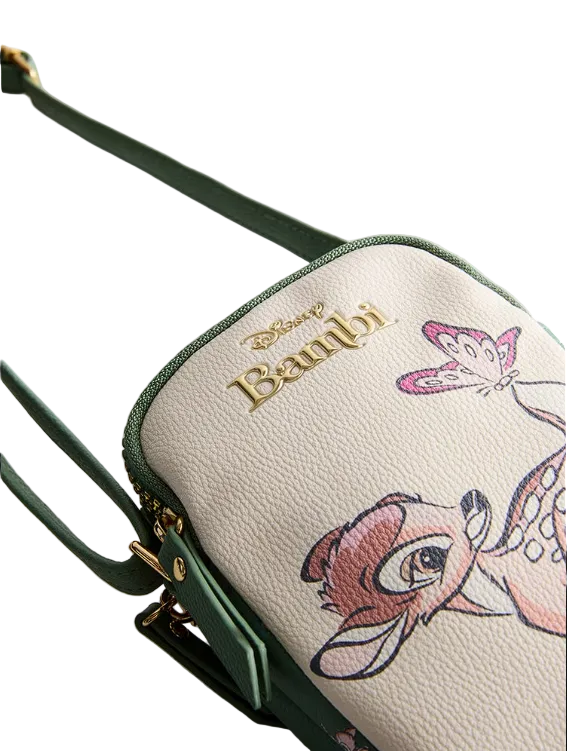 Disney Bambi crossbody bag with character design on a light background