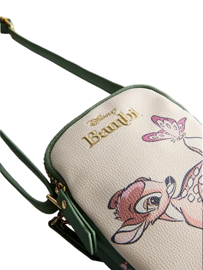 Disney Bambi crossbody bag with character design on a light background