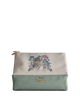 Cosmetic bag with Disney Bambi design on a light gray background