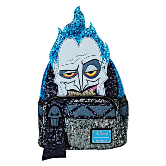 Backpack with character design on a white background