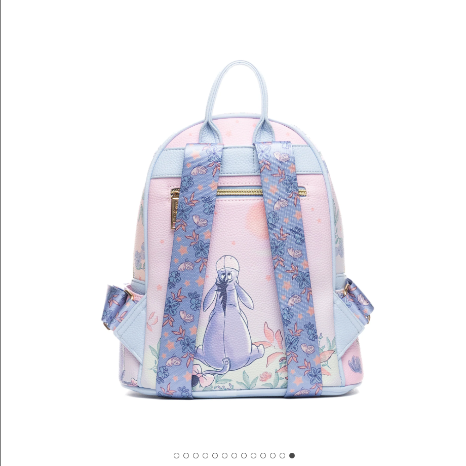 WondaPop Disney Winnie the Pooh & Eeyore Friendship 11" Vegan Leather Mini Backpack