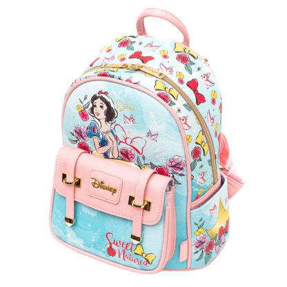 Backpack with Disney Princess design on a white background