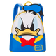 Backpack with a cartoon character face on a white background