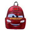 Red backpack designed like a character with a 'Pixar' logo on a white background