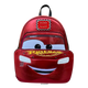 Red backpack designed like a character with a 'Pixar' logo on a white background