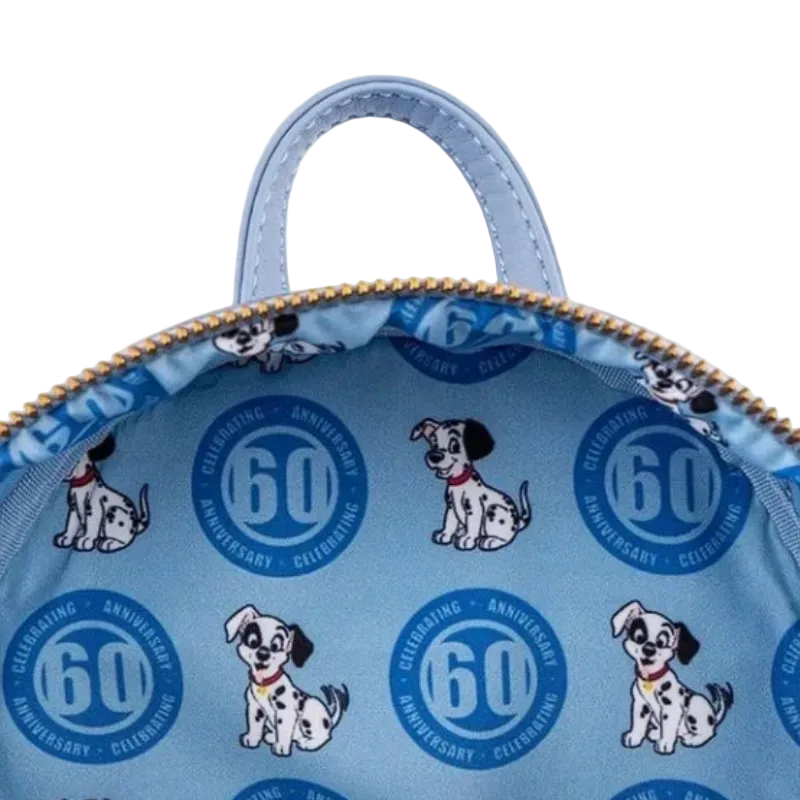 Loungefly 101 Dalmatians 60th Anniversary Lenticular Mini Backpack Loungefly 101 Dalmatians 60th Anniversary Lenticular Mini Backpack