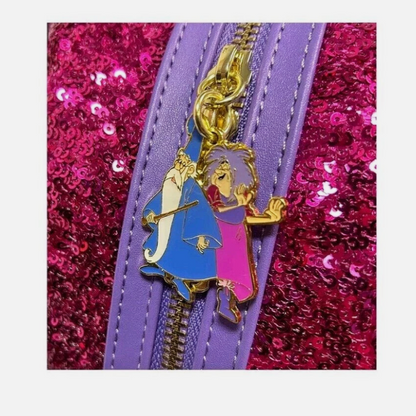Loungefly Disney Sword in the Stone Madam Mim Lenticular Sequin Mini Backpack - UK Exclusive