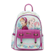 Backpack with Disney princess design on a white background