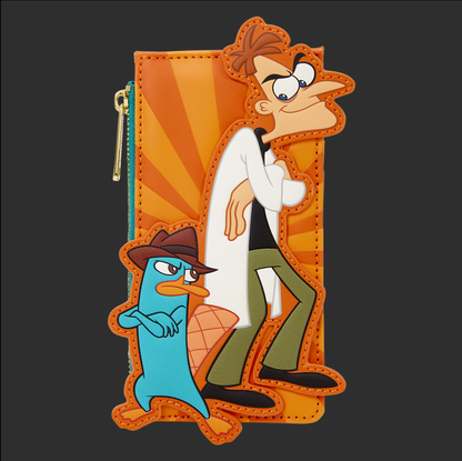 Phineas and Ferb Dr. Doofenshmirtz & Perry the Platypus Card Holder