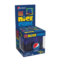Pepsi Nice Cube packaging with colorful text and branding on a white background