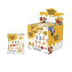 Disney Winnie Pooh blind box display packaging with a small individual mystery pack pouch shown in front on a plain white background.