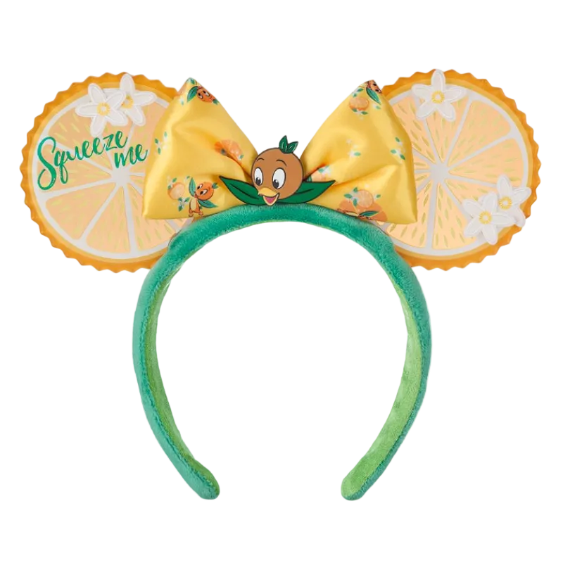 Disney Parks EPCOT Flower & Garden Festival 2022 Orange Bird Minnie Ear Headband