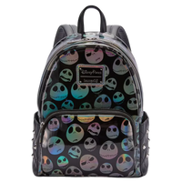 Nightmare Before Christmas Jack Skellington Holographic Mini Backpack Loungefly Disney