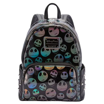 Nightmare Before Christmas Jack Skellington Holographic Mini Backpack Loungefly Disney