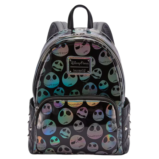 Nightmare Before Christmas Jack Skellington Holographic Mini Backpack Loungefly Disney