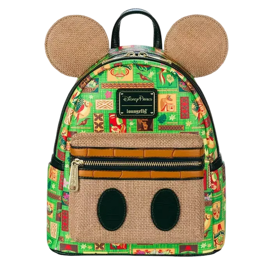 Parks Mickey Mouse The Main Attraction Enchanted Tiki Room Mini Backpack