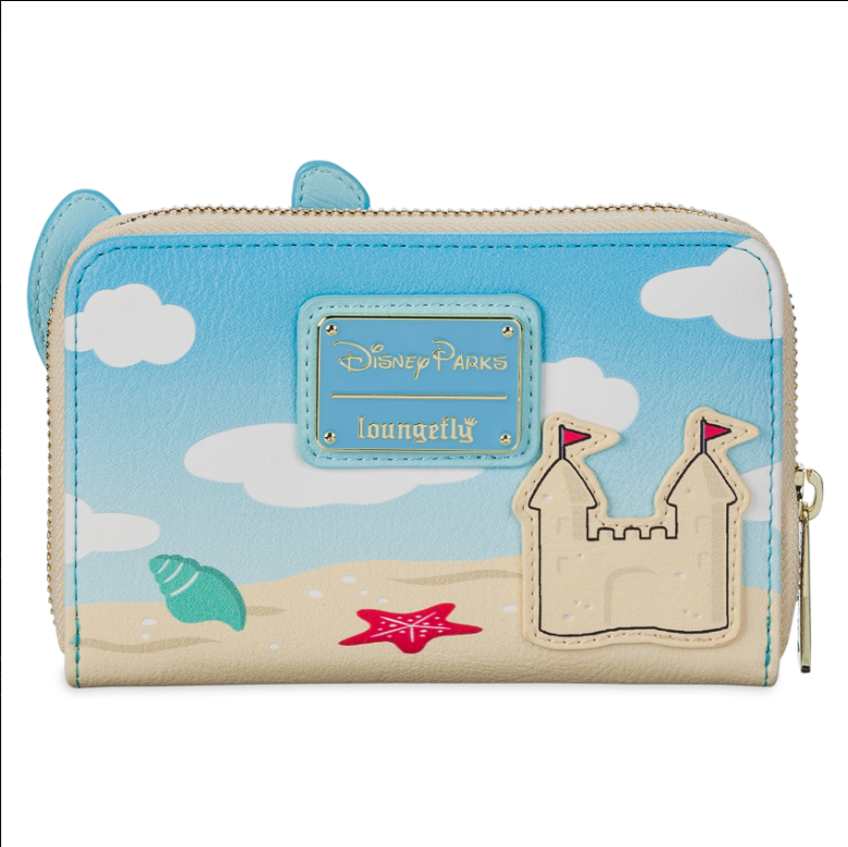 Lilo & Stitch Summer Beach Stitch & Scrump Zip Around Wallet Loungefly Disney Parks