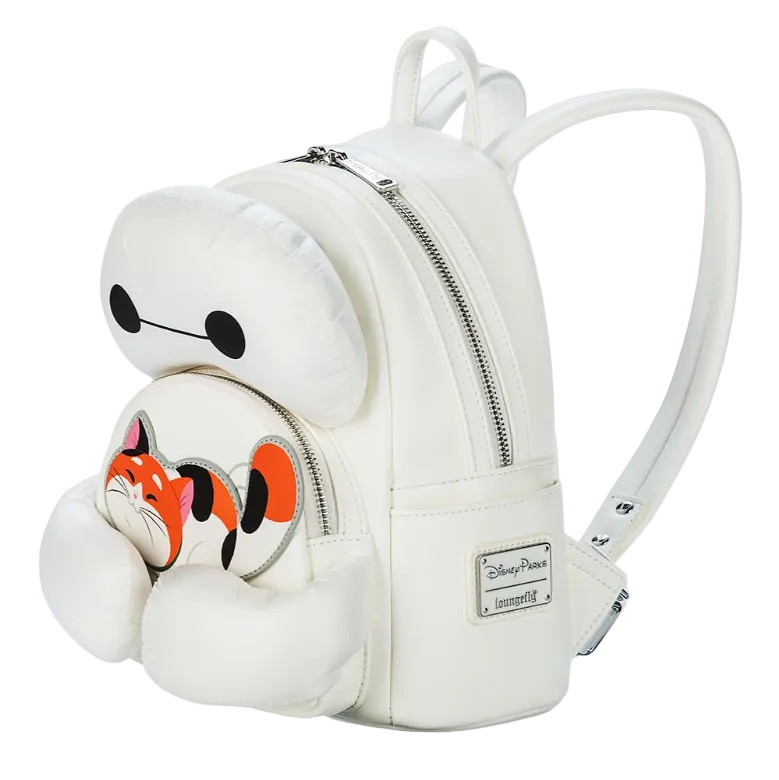 Parks Big Hero 6 Baymax & Mochi Plush Mini Backpack