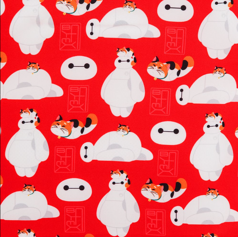 Parks Big Hero 6 Baymax & Mochi Plush Mini Backpack
