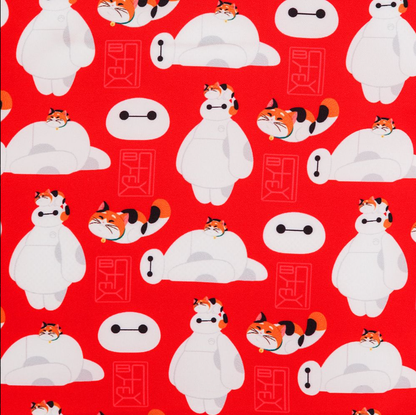 Parks Big Hero 6 Baymax & Mochi Plush Mini Backpack