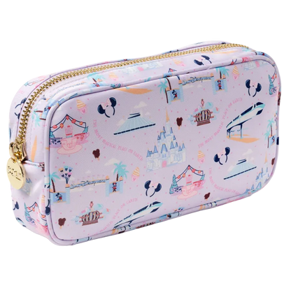 Parks Walt Disney World Icons Purple Pouch Exclusive