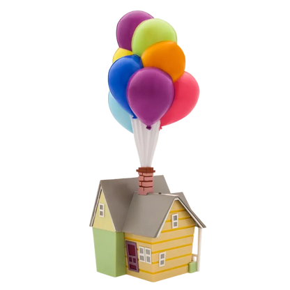 Up House with Balloons Statue