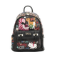 Backpack with Disney cat-themed design on a white background