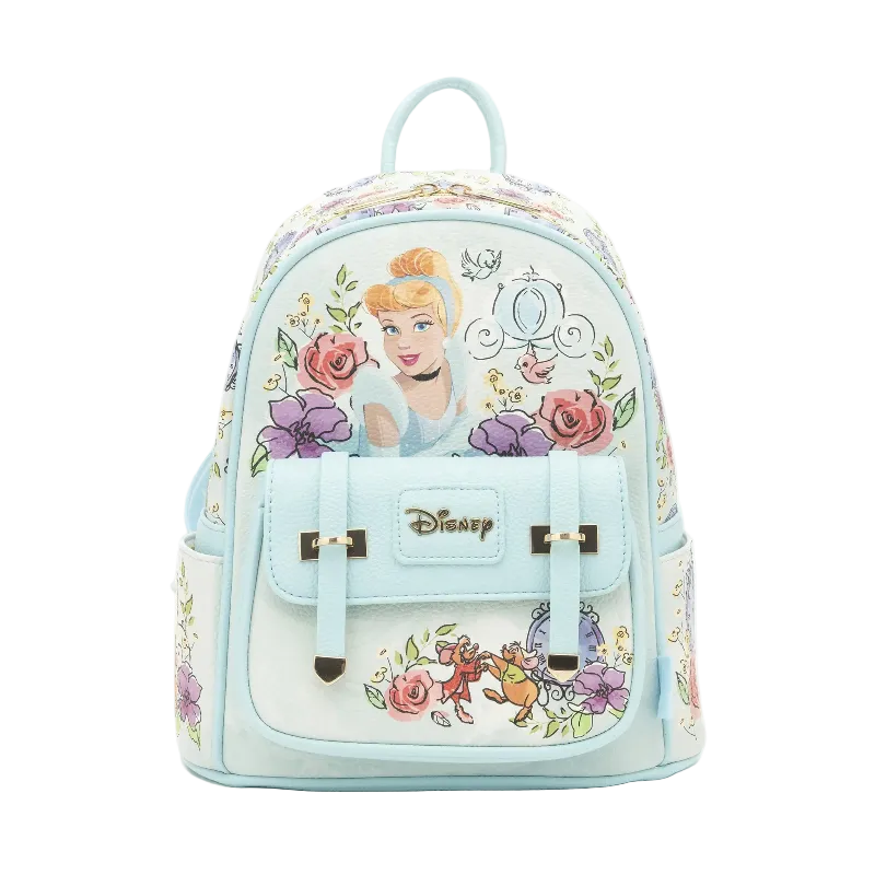 Backpack with Disney character design on a white background