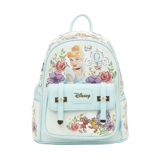 Backpack with Disney character design on a white background