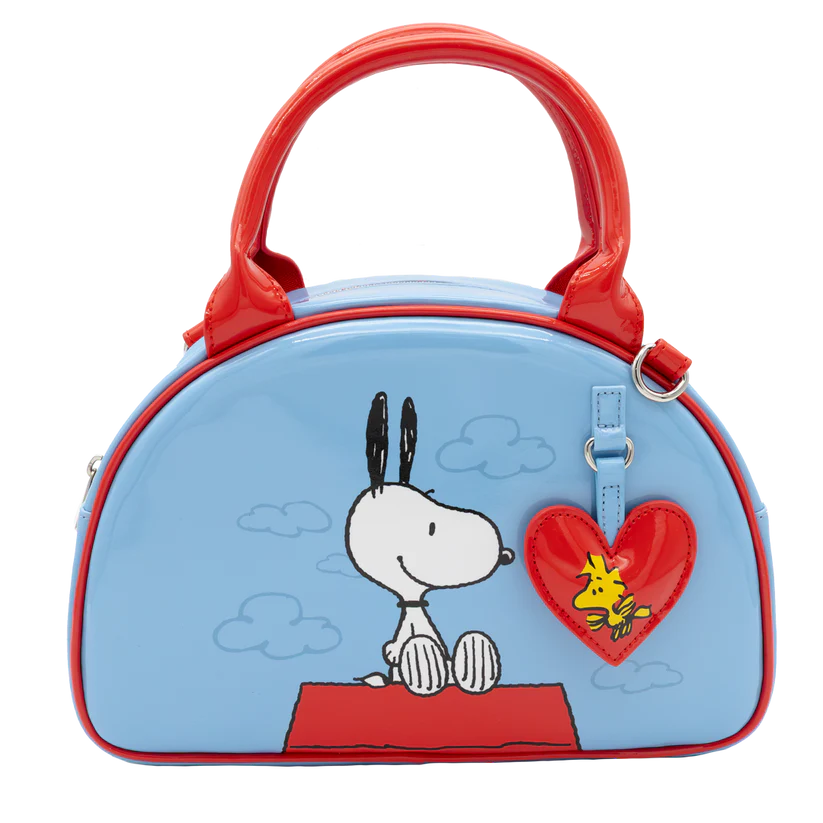 Peanuts 75th Anniversary Snoopy “Happiness Is a Good Friend” Bowler Bag