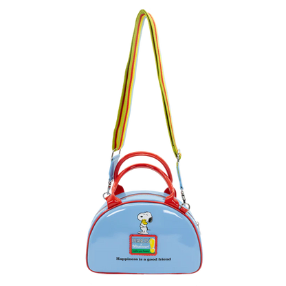Peanuts 75th Anniversary Snoopy “Happiness Is a Good Friend” Bowler Bag