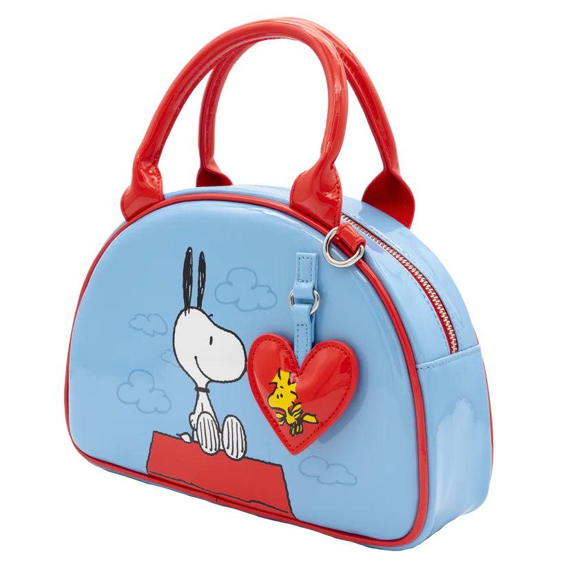Peanuts 75th Anniversary Snoopy “Happiness Is a Good Friend” Bowler Bag