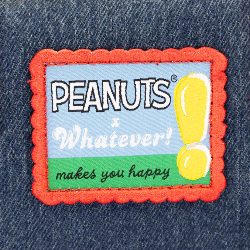 Peanuts 75th Anniversary Color Block Denim Convertible Bag