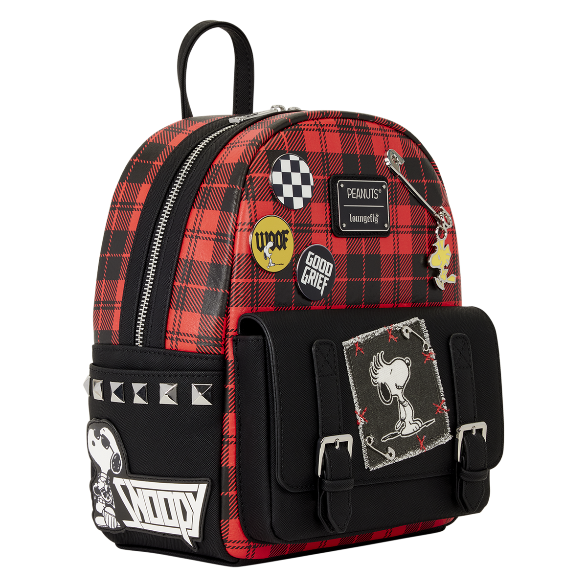 Snoopy Grunge Mini Backpack back