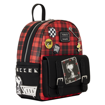 Snoopy Grunge Mini Backpack back
