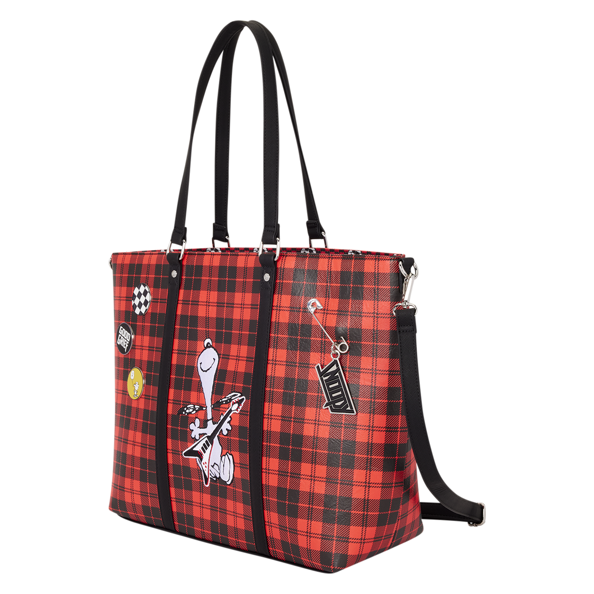 Snoopy Grunge Tote side