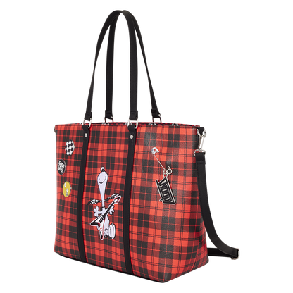 Snoopy Grunge Tote side