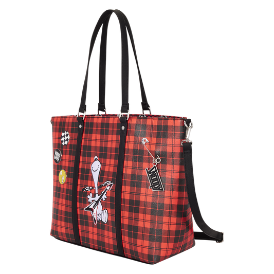 Snoopy Grunge Tote side