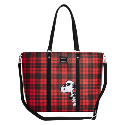 Snoopy Grunge Tote back