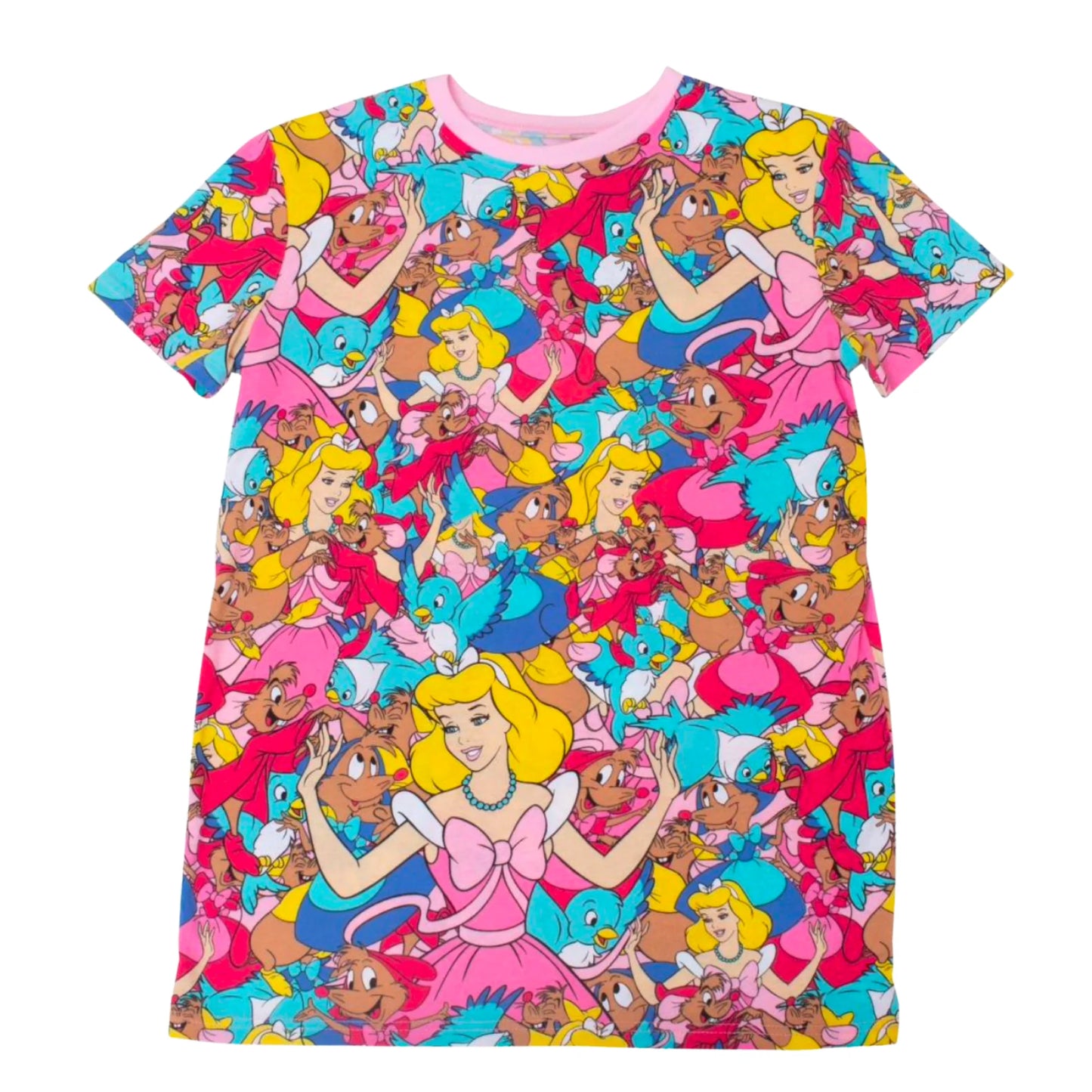 CakeWorthy Disney Cinderella All Over Print T-Shirt