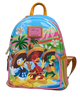 The Three Caballeros Donald, Panchito & José Beach Scene Mini Backpack Exclusive Loungefly