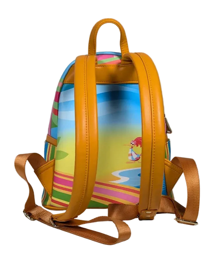 The Three Caballeros Donald, Panchito & José Beach Scene Mini Backpack Exclusive Loungefly
