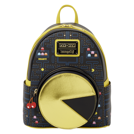 Loungefly Pac-Man Maze Glow-in-the-Dark Mini Backpack