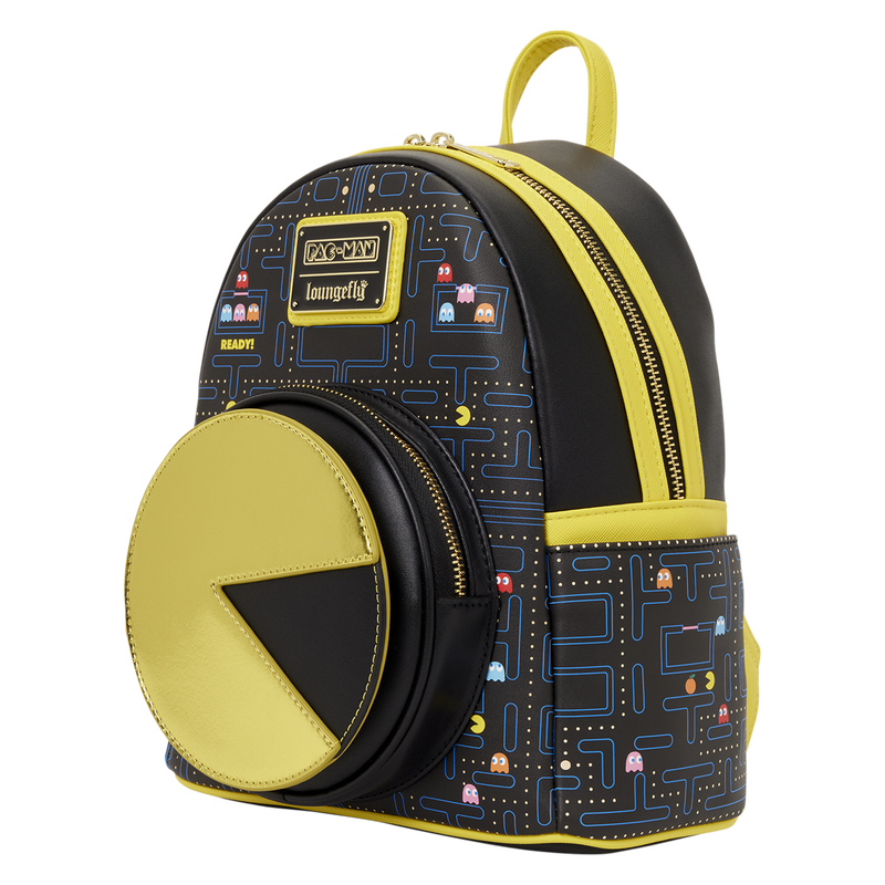 Loungefly Pac-Man Maze Glow-in-the-Dark Mini Backpack