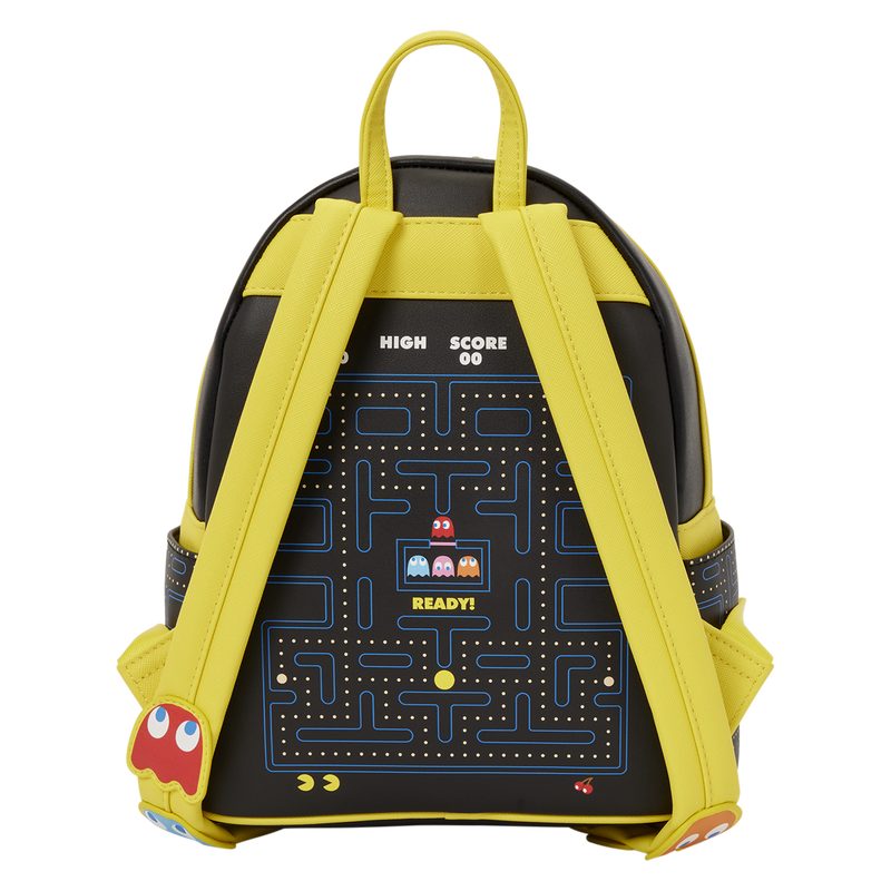 Loungefly Pac-Man Maze Glow-in-the-Dark Mini Backpack