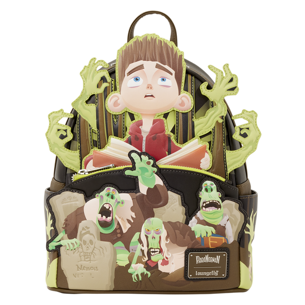 ParaNorman Norman & Zombies Glow in the Dark Mini Backpack Loungefly